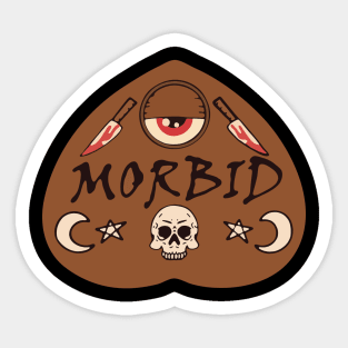 morbid-podcast-ur image isn't large enough to Sticker